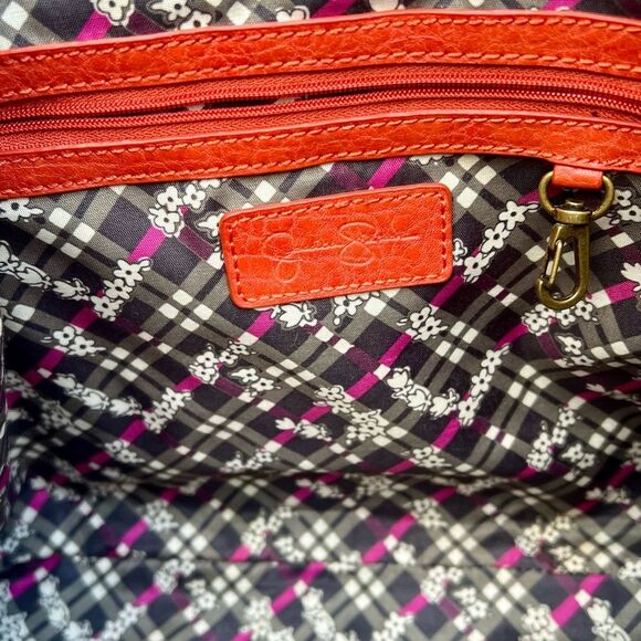 Jessica Simpson Rumor Woven Satchel - Picture 7 of 8